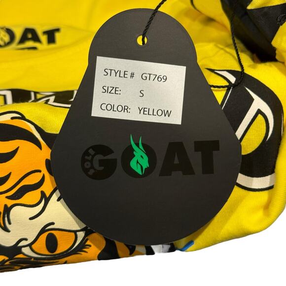 GOAT Live Wild Bright Shirt Size Small- Unisex - Picture 6 of 8